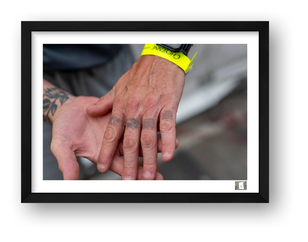 The Boxer — framed