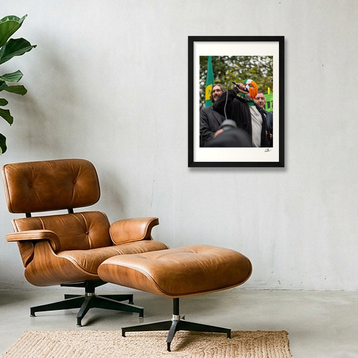 Kneecap Untitled .1 — A3 (30×42cm, 12×16") Black Frame