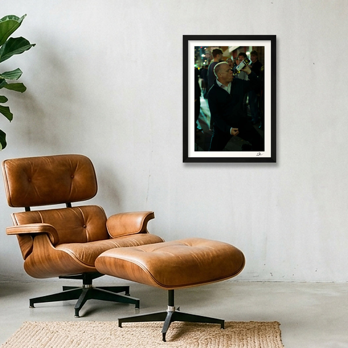 Growing Old But Not Up — A3 (30×42cm, 12×16") Black Frame