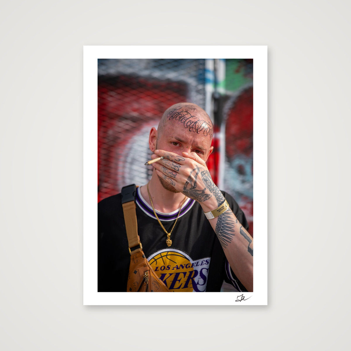 No Face — A3 (30×42cm, 12×16") Print only