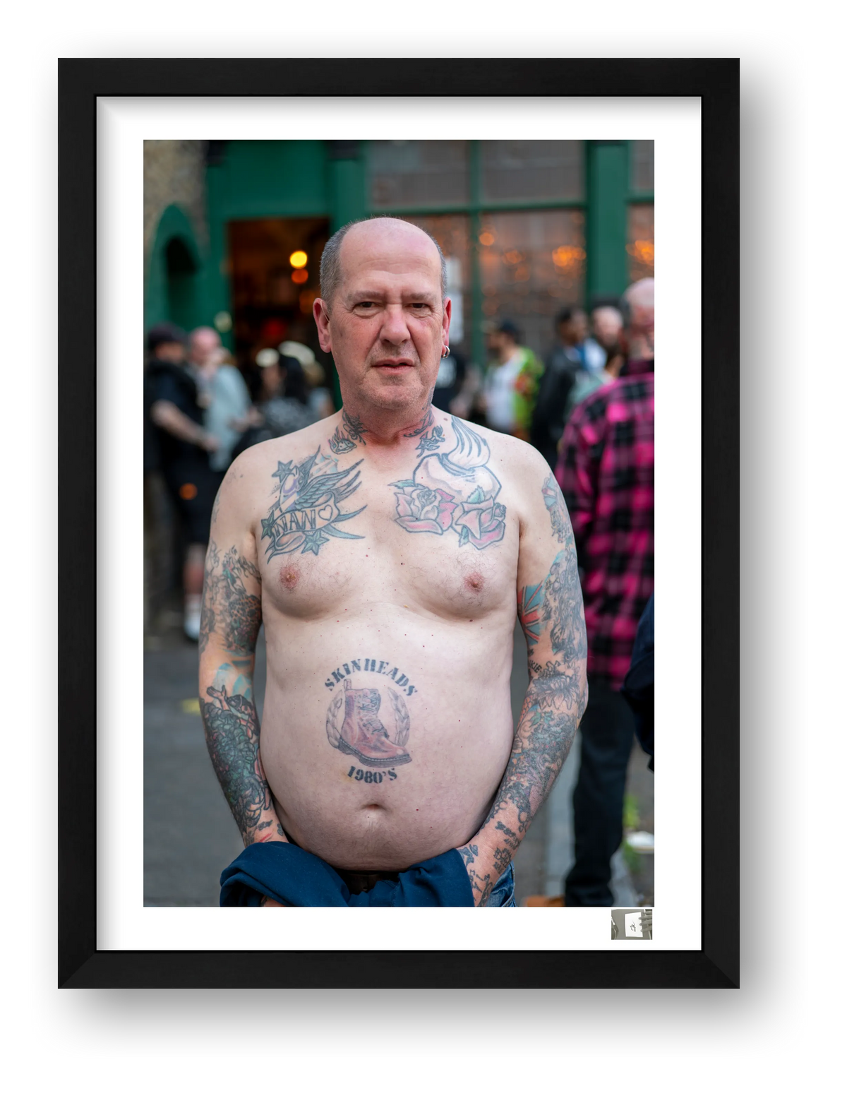 Skinhead Forever — framed