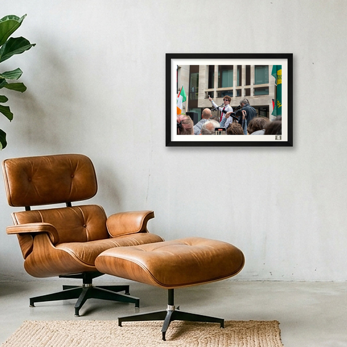 Do You Think They Can Hear Us? — A3 (42×30cm, 16×12") Black Frame