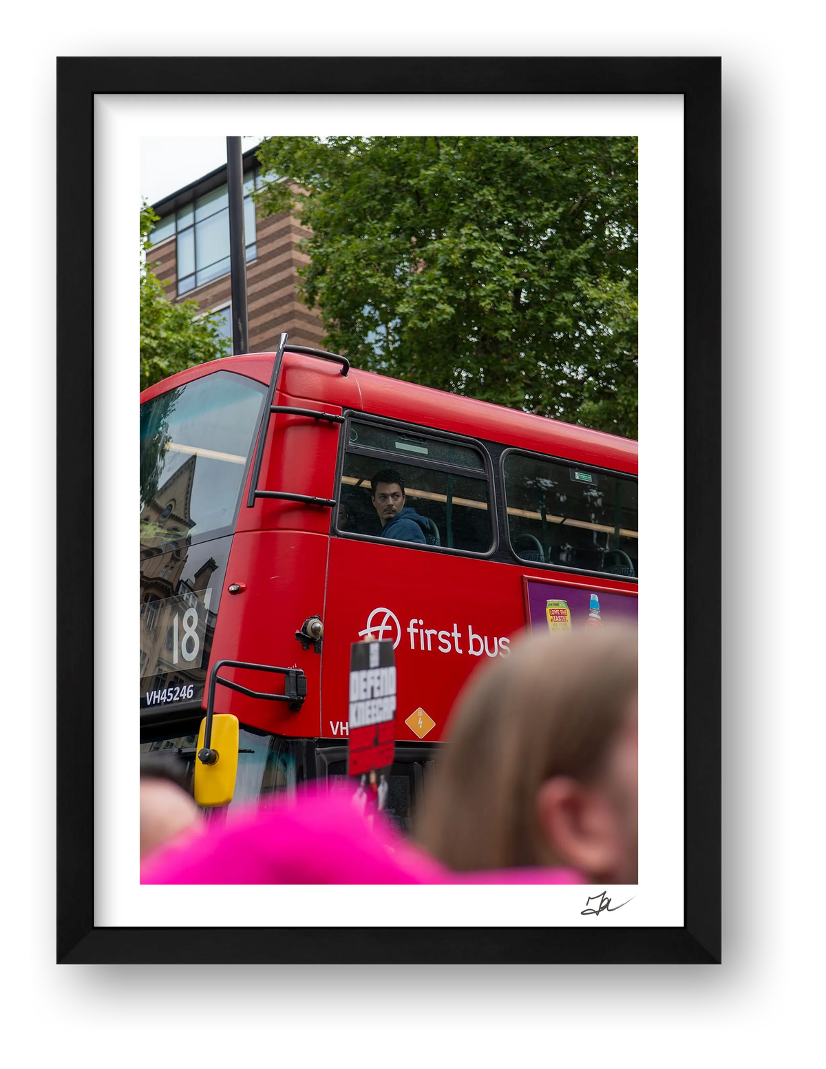 Passing Interest — framed
