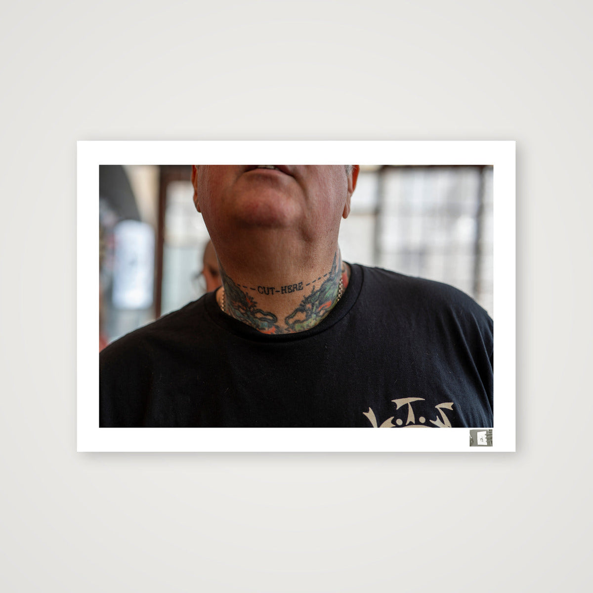 Cut Here — A3 (42×30cm, 16×12") Print only
