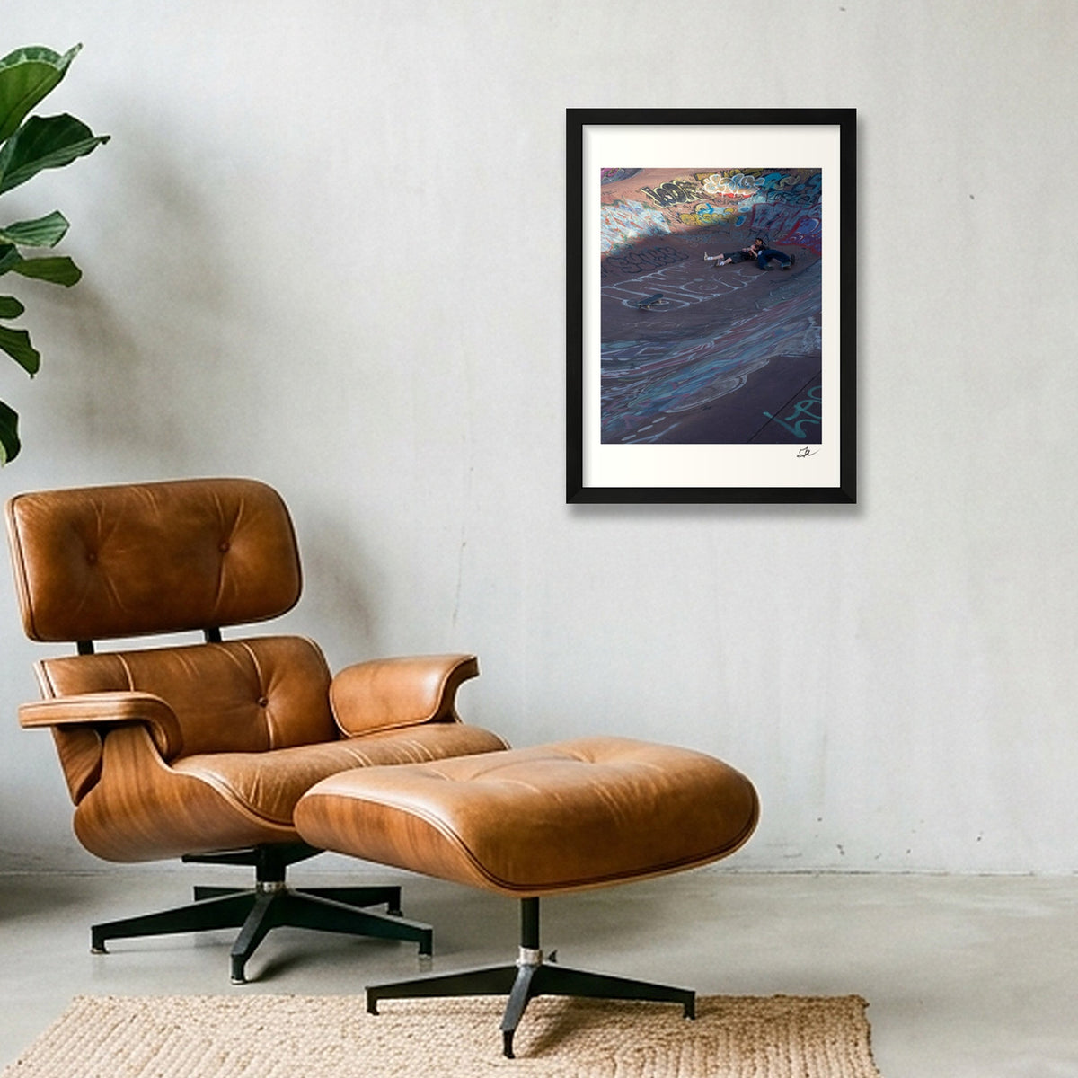 Collision Course — A3 (30×42cm, 12×16") Black Frame