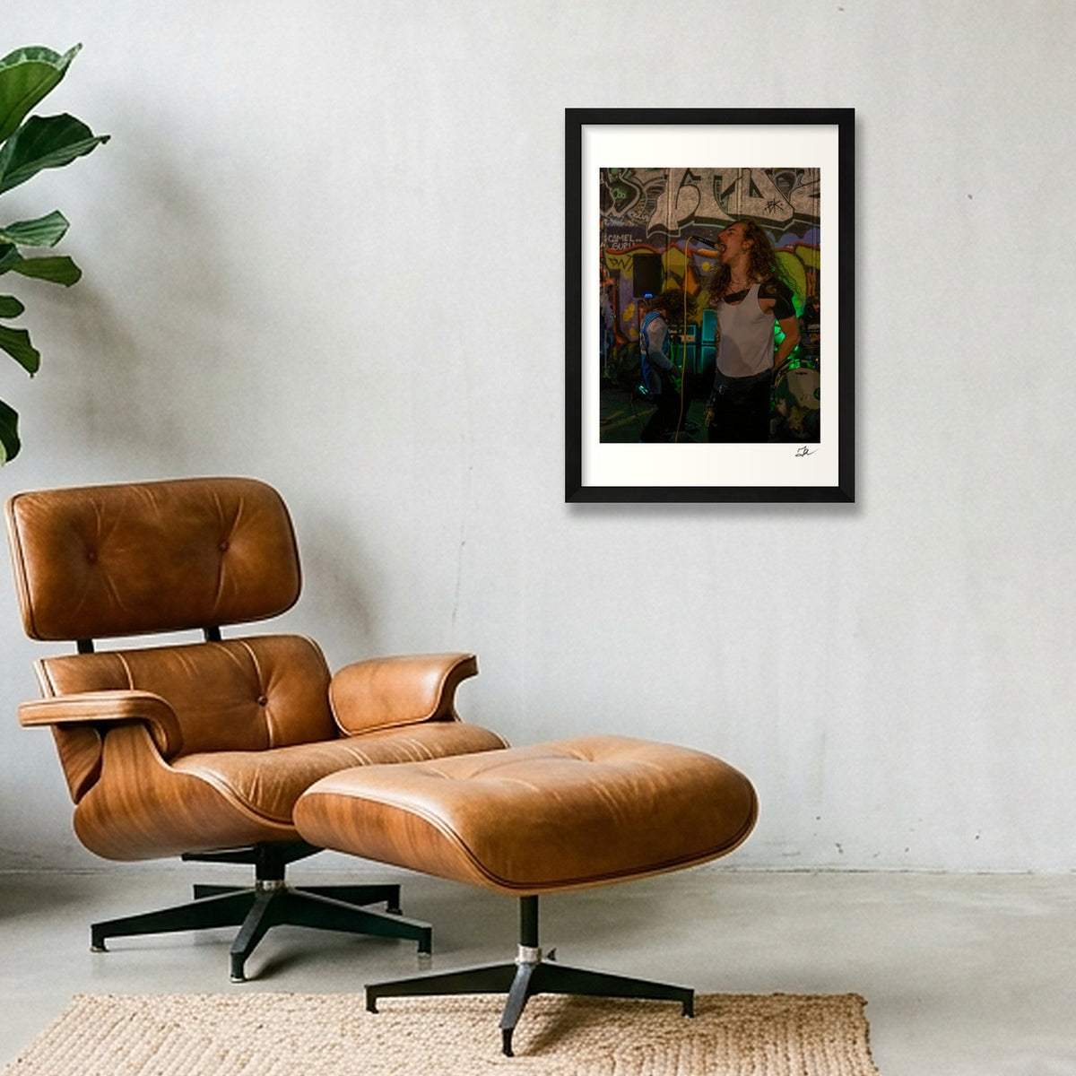 View from a Bridge — A3 (30×42cm, 12×16") Black Frame