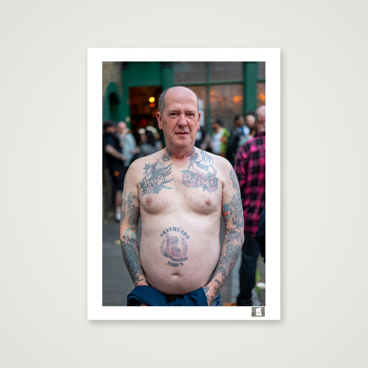 Skinhead Forever — A3 (30×42cm, 12×16") Print only