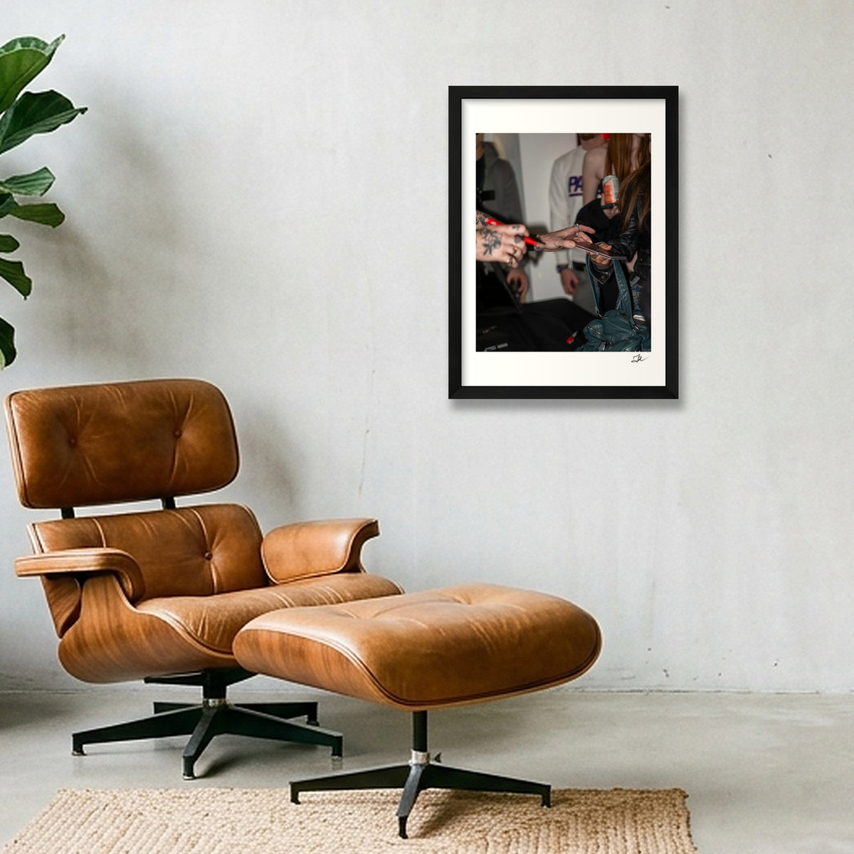 Fan Service — A3 (30×42cm, 12×16") Black Frame