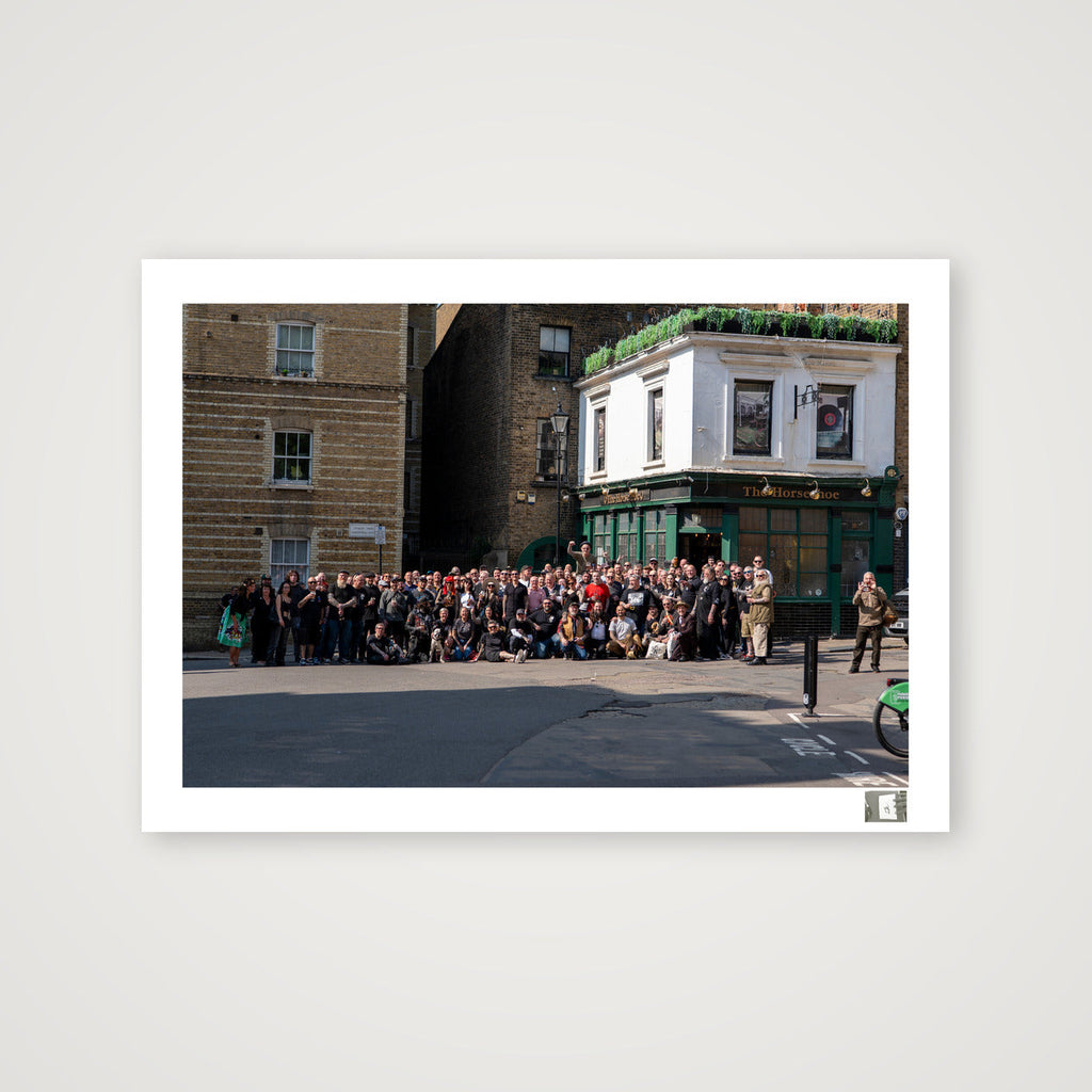 London Tattoo Society 70th Anniversary Group Photo — A3 (42×30cm, 16×12") Print only