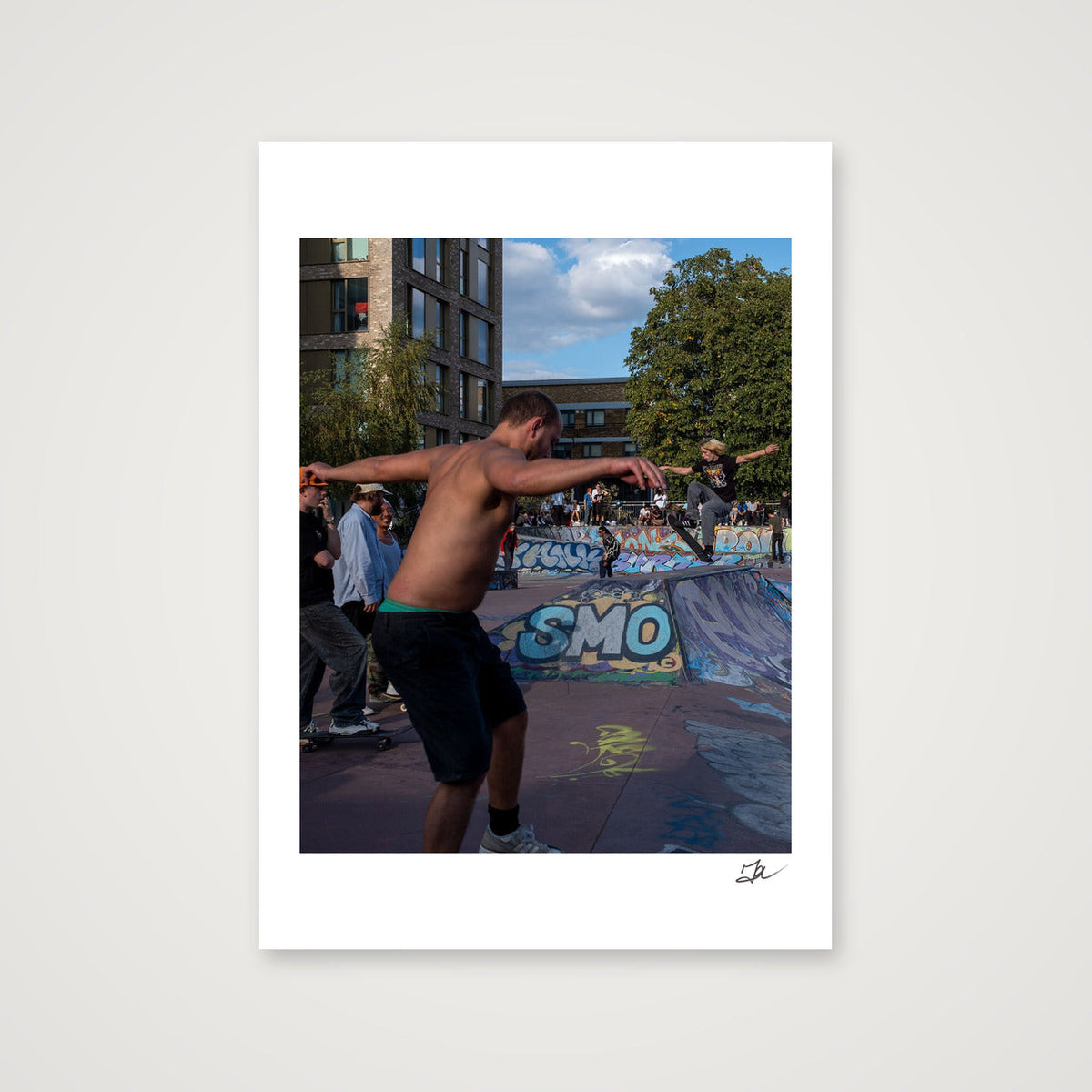 Pas de Deux — A3 (30×42cm, 12×16") Print only